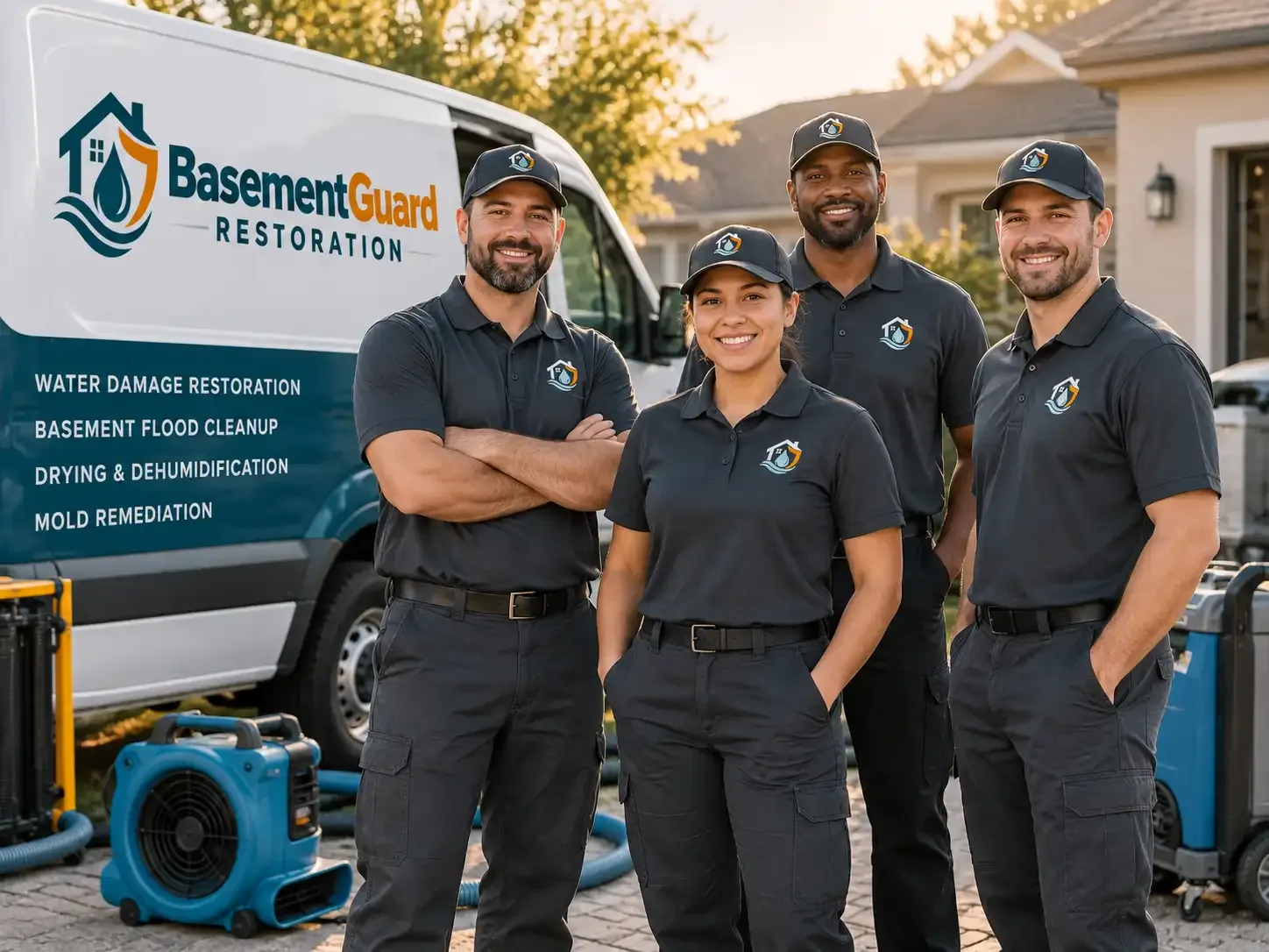 Basement Water Damage Restoration company in Onaka, SD
